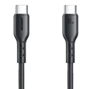 Кабел за зареждане JOYROOM USB-C към USB-C 60W, 2M – Черен