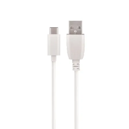 Maxlife Кабел USB-A – USB-C 1м 2A – Бял