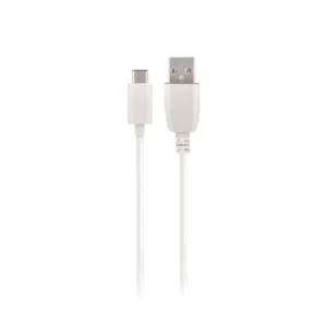 Maxlife Кабел USB-A – USB-C 3м 2A – Бял
