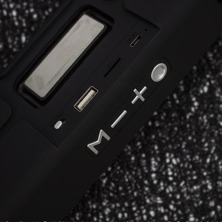 Преносима Bluetooth колонка Charge G14, Правоъгълна, Черна