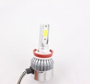 LED крушки - система H8 / H9 / H11 за фарове - 7600 лумена, 36W - COB 6000K