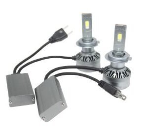 LED крушки H7 - система A60 за фарове - 155 000 лукса 55W - Canbus 6000K - 1500% повече светлина - Image 3