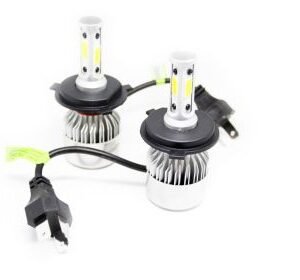 LED крушки - Bi-Led система H4 S2 - 7600 Лумена, 36W - COB 6000K