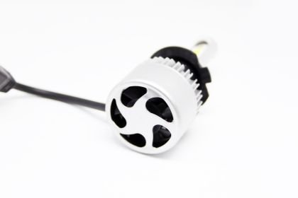 LED крушки H7 - Led система S2 - 30 800 лукса, 18W - COB 6000K - 300% повече светлина