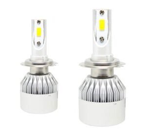 LED крушки H7 за фарове - 7600 лумена, 36W - COB 6000K