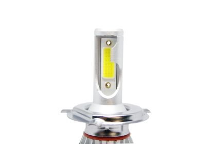 LED крушки - H4 за фарове - 7600 лумена, 36W - COB 6000K