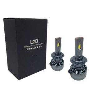 LED крушки - H7 A60 LED система за фарове - 155 000 лукса 55W - Canbus 4300K - 1500% повече светлина