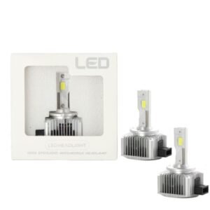 Лед крушки - Led система D1S за подмяна на фабричен ксенон 50W - Canbus 6000K - 100% по силни от фабричен
