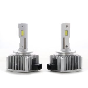 Лед крушки - Led система D1S за подмяна на фабричен ксенон 50W - Canbus 6000K - 100% по силни от фабричен ксенон - Image 4