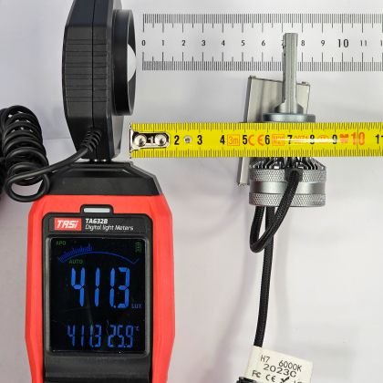 LED крушки - система H8 / H9 / H11 модел A60 за фарове - 155 000 лукса 55W - Canbus 6000K - 1500% повече