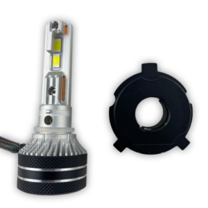 LED крушки - Bi LED система H4 Streetech STN2 за фарове - 150 000 лукса, 45W - Canbus 6000K - 1500% повече светлина - Image 3