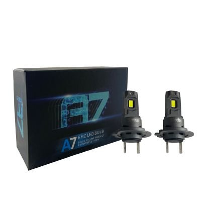 LED крушки H7 - Plug-N-Play система за фарове - 22W 6000K 90 000 лукса - 900% повече светлина