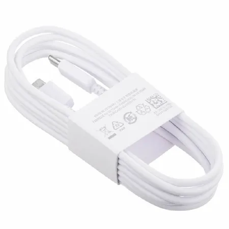 Samsung Кабел USB-C – USB-C 1.8м 3A – Бял EP-DW767JWE