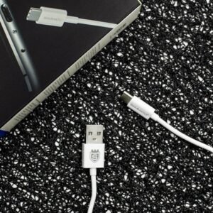 USB кабел Type C Sammato, 1 метър, Бял