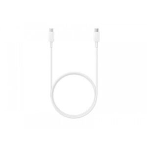 Кабел за зареждане USB-C към USB-C 45W, 3M – Бял