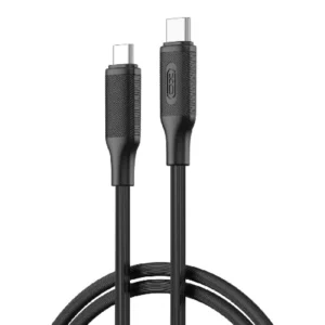 XO Кабел USB-C – USB-C 1м 60W – Черен NB-Q265B