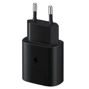 Зарядно устройство Samsung Super Fast Charger 25W за Samsung, USB Type C – Черно
