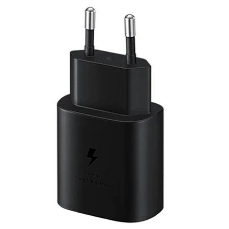Зарядно устройство Samsung Super Fast Charger 25W за Samsung, USB Type C – Черно
