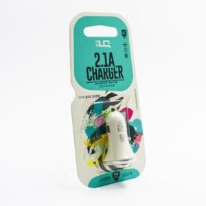Зарядно за кола 12V LQ 2.1A, 2 USB порта, Бяло - Image 5