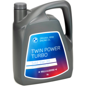 Оригинално синтетично двигателно масло BMW TWIN POWER TURBO 5W-30, 5 л