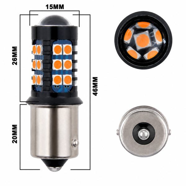 Диодни крушки 1156 24V комплект от 2 бр. PG541