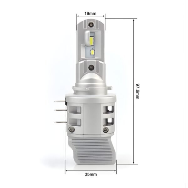 LED крушки V9-3900 H15 6000K - комплект 2 броя за автомобили с цокъл H15