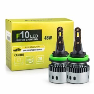 LED крушки H11 48W 6000K - комплект 2 броя за фарове за мъгла и дневна употреба