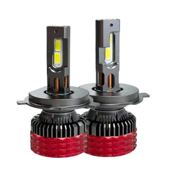 LED крушки R25 H4 65W 6000K - комплект 2 броя за къси и дълги светлини