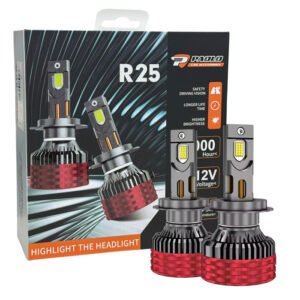 LED крушки R25 H8 65W 6000K - комплект 2 броя за фарове за мъгла и допълнително осветление