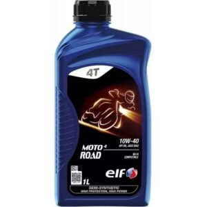 Полусинтетично двигателно масло за мотоциклети ELF MOTO 4 ROAD 10W-40, 1 л
