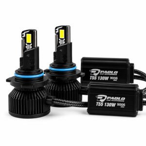 LED крушки T55 9006/HB4 130W 12/24V 6000K - комплект 2 броя за автомобилно осветление