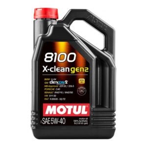 Синтетично двигателно масло MOTUL 8100 X-CLEAN GEN2 5W-40, 5 л