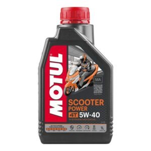 Синтетично двигателно масло за скутери MOTUL SCOOTER POWER 4T 5W-40, 1 л